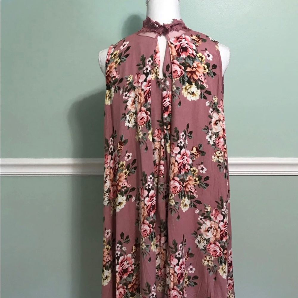 Umgee Floral Babydoll Dress